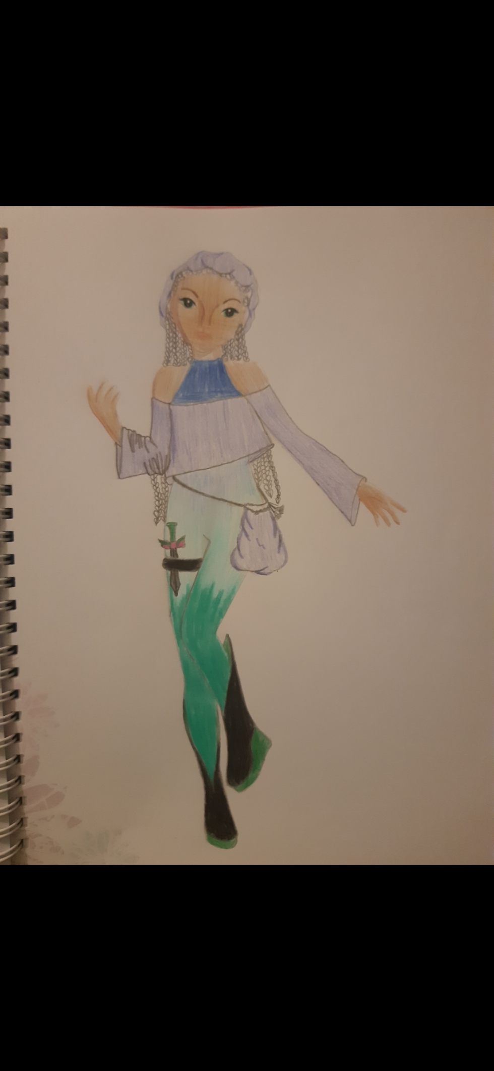 Ella G., 15 years, from London - Kunstwerk - TOPModel by Depesche UK