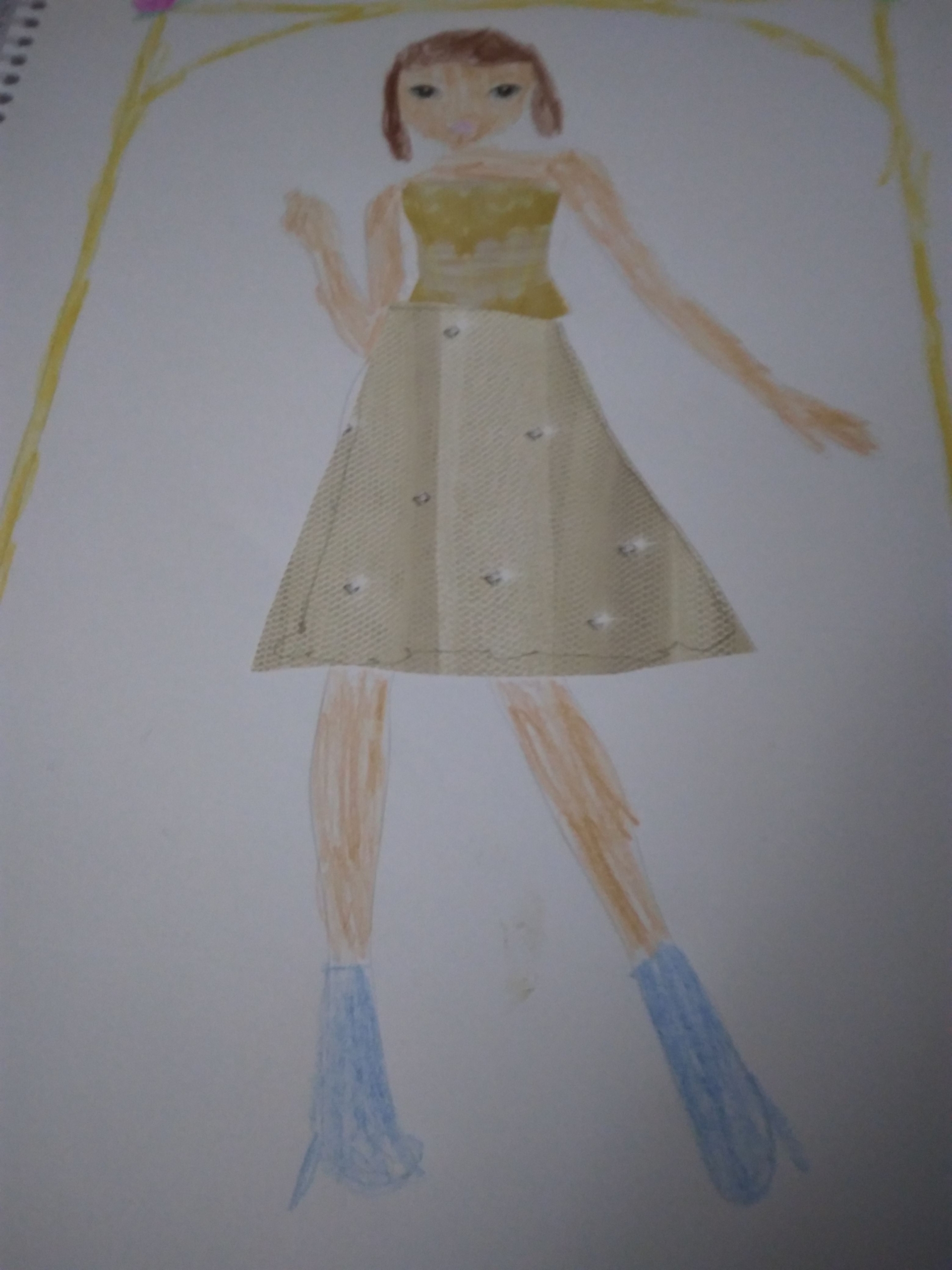 maria p., 8 años, de España