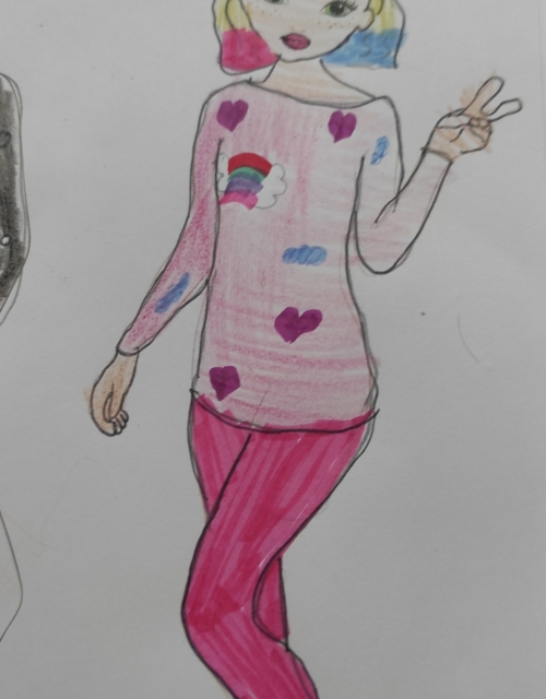 Alexandra  F., 9 años, de Sant Feliu De Llobregat