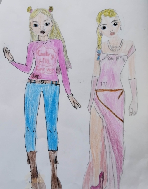 Carla G., 8 años, de AVILA