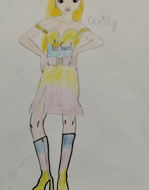 Carla G., 8 años, de AVILA