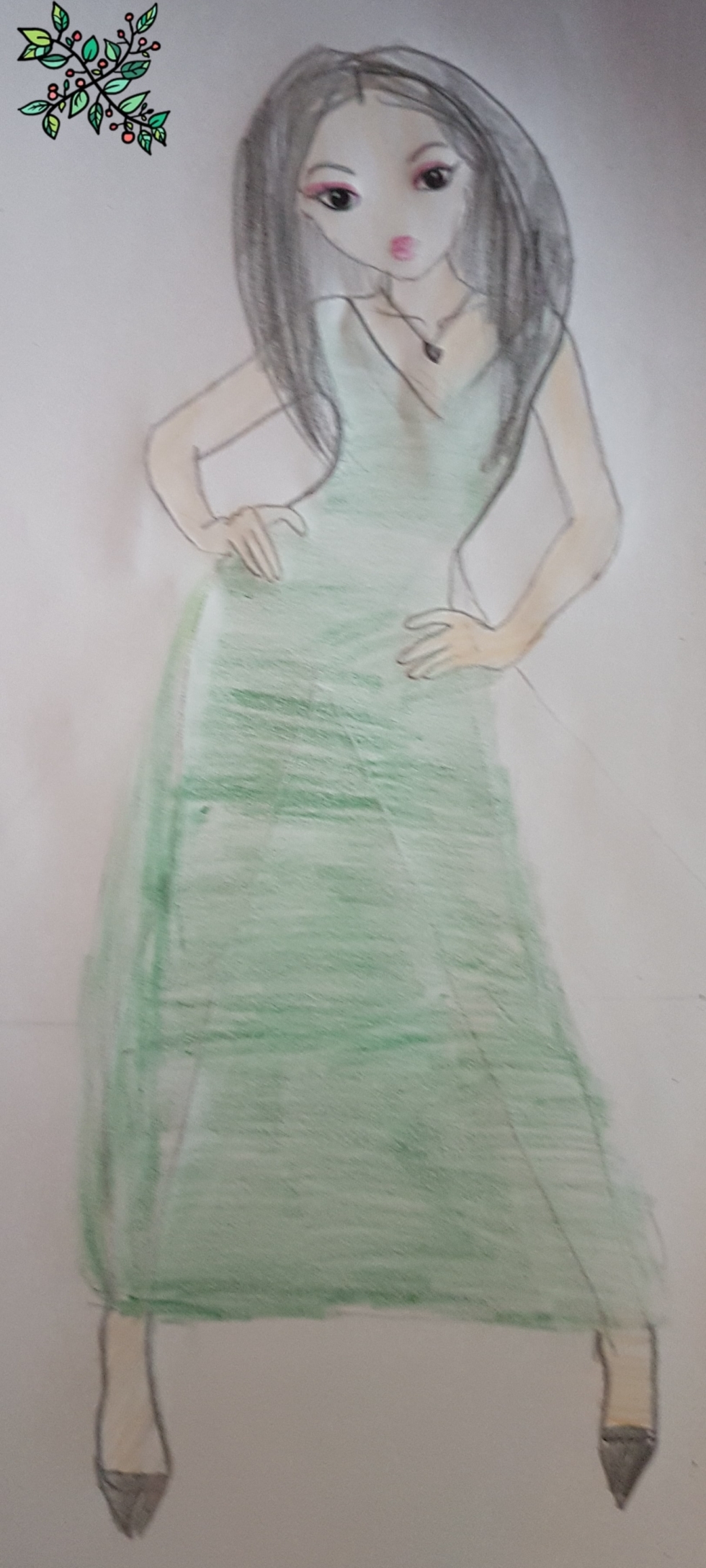 Eléonore G 10 ans sur MONTHOU SUR CHER Œuvre dart TOPModel by