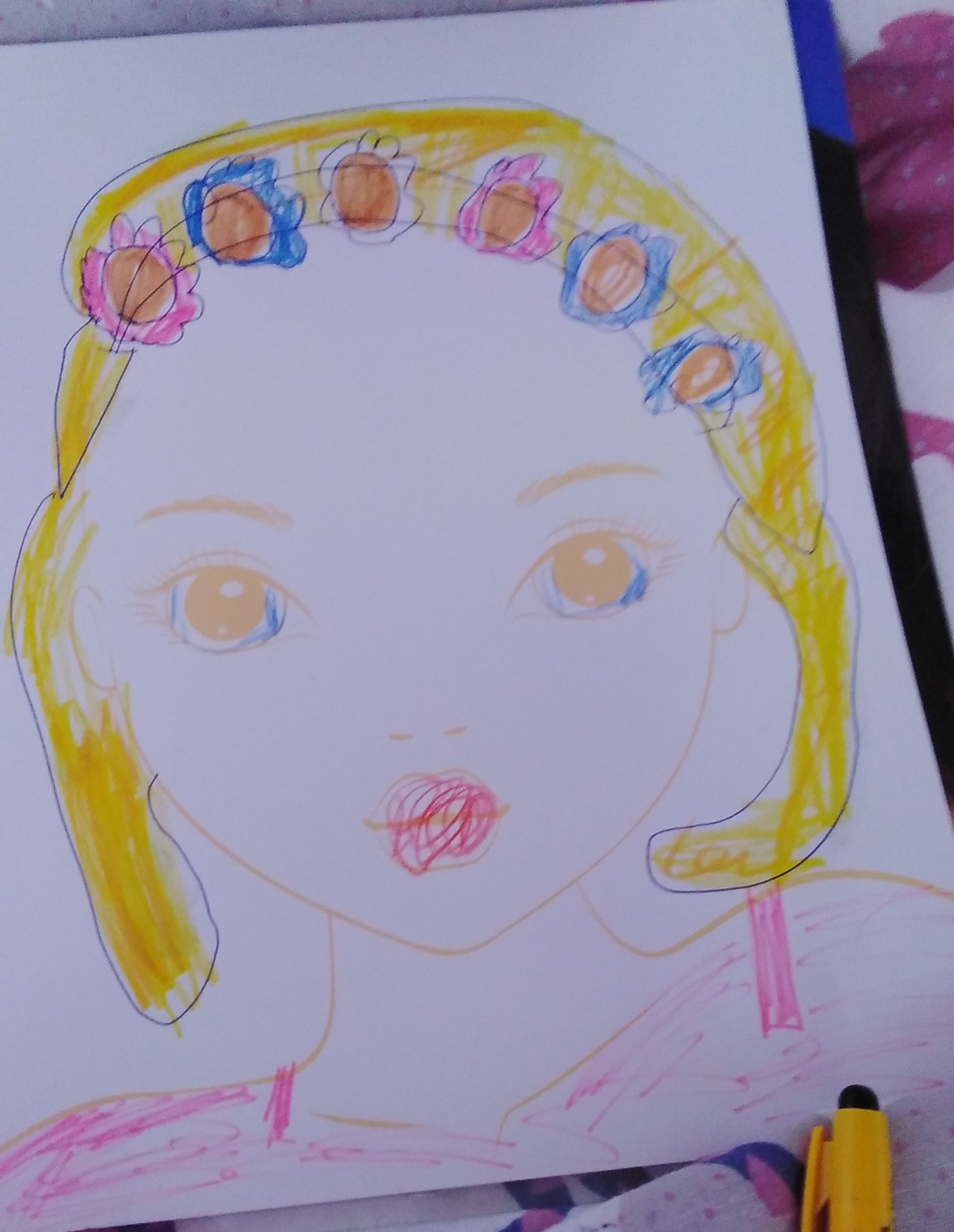 Jessica  W., 6 Jahre, aus Lucan