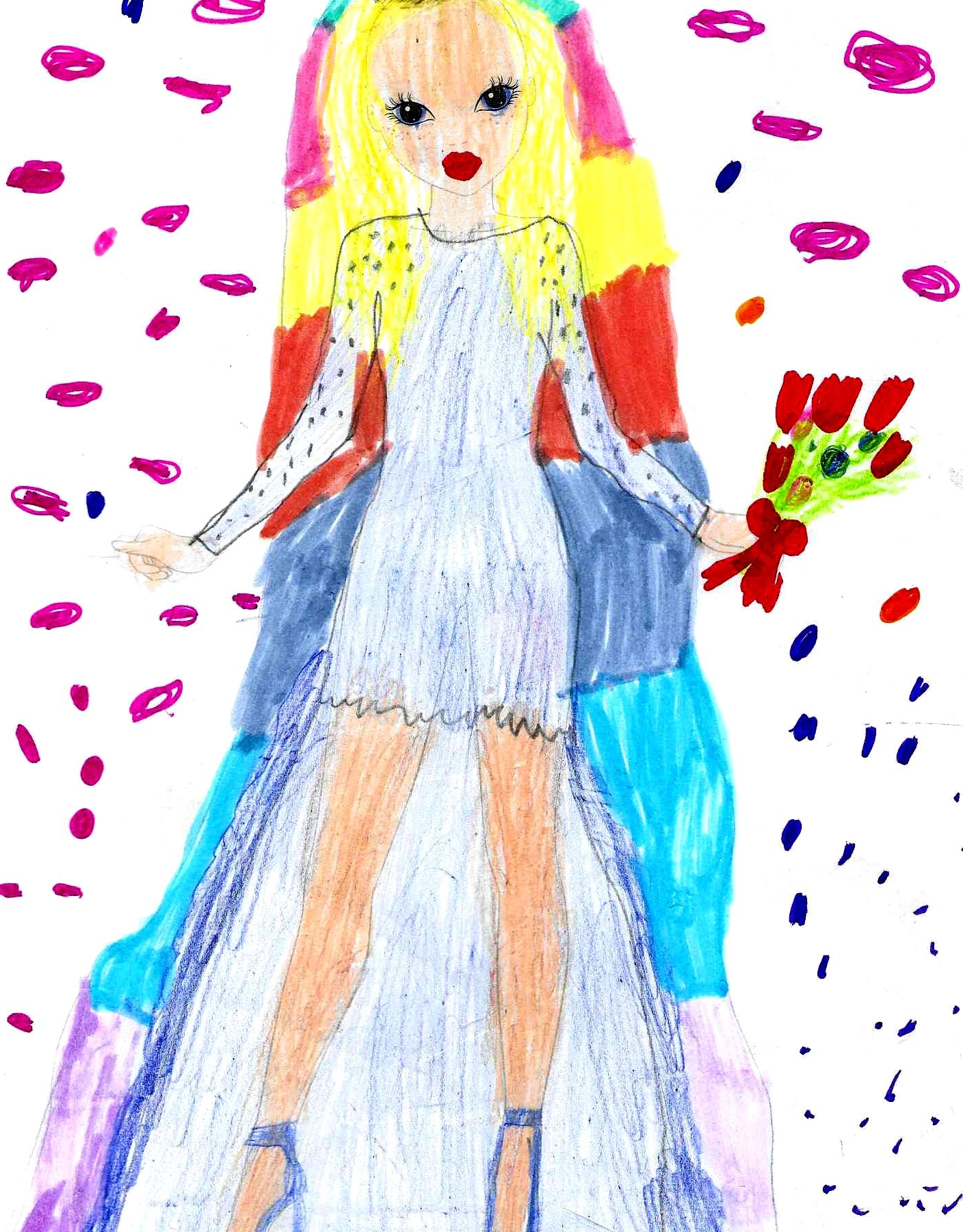 Nina W., 8 Jahre, aus Vestenbergsgreuth