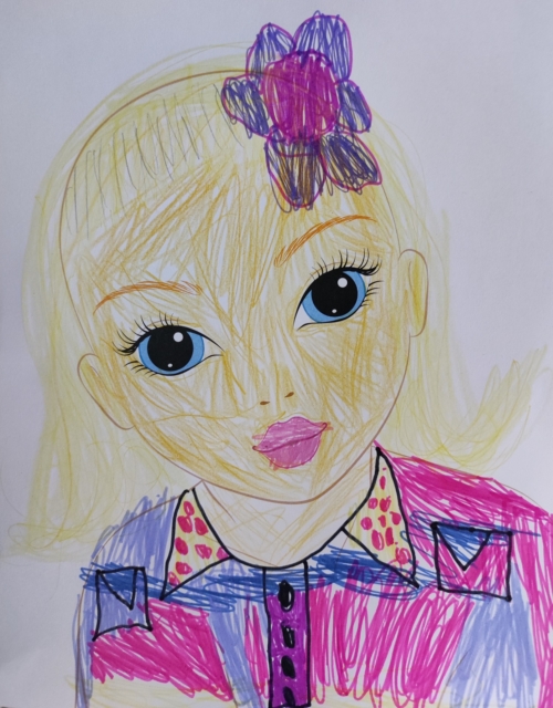 Clara W., 7 Jahre, aus Hübingen
