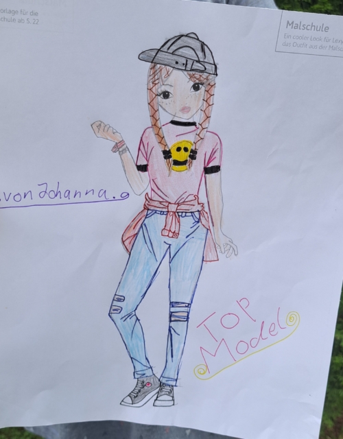 Johanna G., 9 Jahre, aus Wandlitz