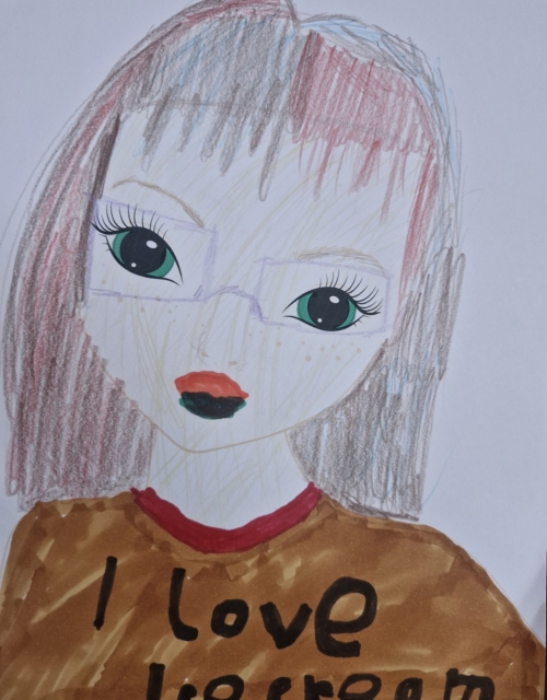 Lea W., 9 Jahre, aus Dresden