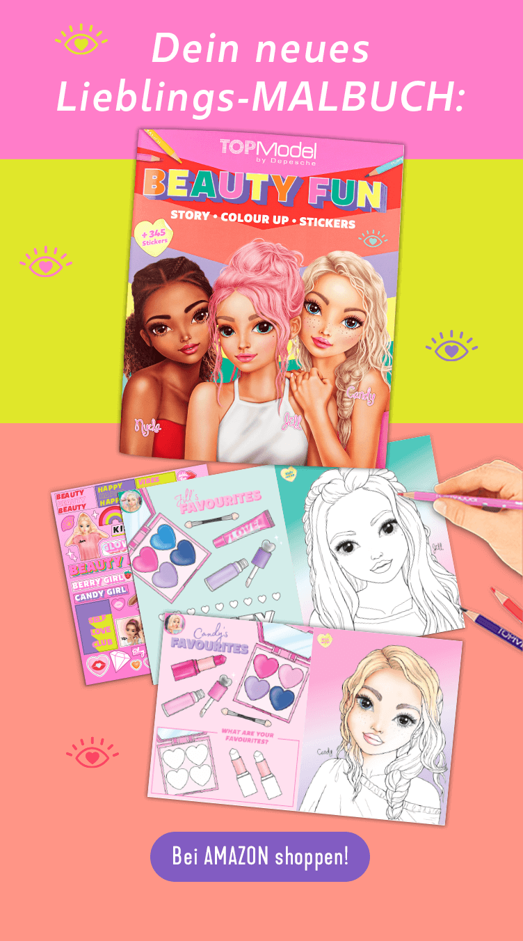 TOPModel Beauty FUN Malbuch