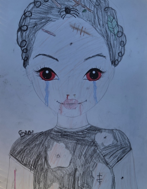 Kira E., 8 Jahre, aus Västerås